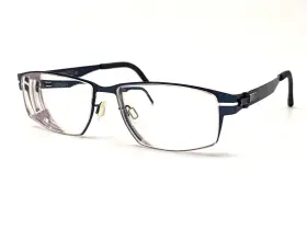 53-16-140 Ovvo Optics Mod.2488 Mod 2488 Col116 Titanium Eyeglasses Handmade Eu Matte Blue