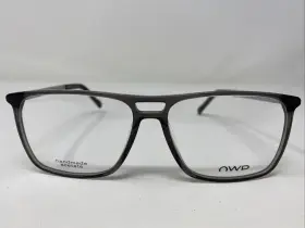 57-15-145 Owp 7508 Germany Mod. 400 Gray/gunmetal Full Rim Eyeglasses Frame 120l