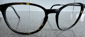 7509 Owp 54 19 Mod. 200 145 Titanium Germany Glasses Frame Brown/gold