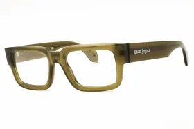 Pasty3-1590-54 Palm Angels Eyeglasses Size 54mm 20mm 145mm Green Unisex