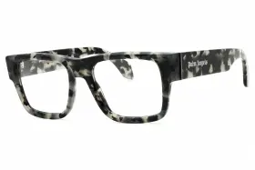 Perj002c99pla0011200 Palm Angels Perj002c99 Style 2 Eyeglasses Havana Black Frame 54mm