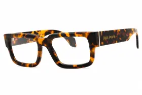 Perj003c99pla0016000 Palm Angels Style 3 Eyeglasses Havana Frame 54mm