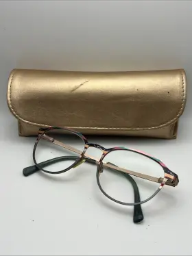 50-18-140 Paradox P5085 Eyeglasses Frame Only Full Rim Multicolored Metal Case
