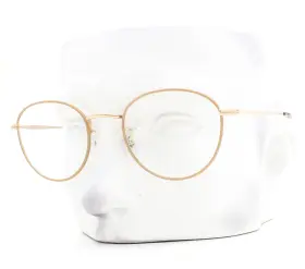 Paul Smith Ps-9206 Eyeglasses Shbr Glasses Beige Pale Gold Titanium 50mm No Case