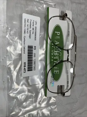 53-17-135 Peachtree Capri Pt45 Gold Metal Full Rim Eyeglasses Frame New