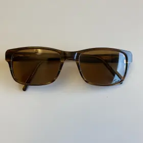 Pe318-2 Perry Ellis Eyeglasses Frames Brown Metal Full Rim 54mm Modern Unisex