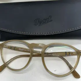 0po3286v-1169 Persol Po3286v 1169 Phantos Beige Opal Lens 49 Mm Mens Eyeglasses Frames Italy