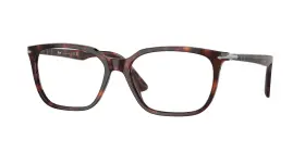 0po3298v-24 Persol Po3298v 24 Havana Transparent Demo Lens 54 Mm Mens Eyeglasses
