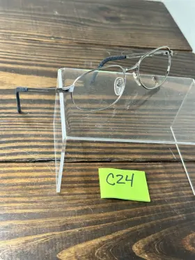 58-18-135 Persol 2117-s 513/31 Men Gunmetal Full Rim Oval Metal Eyeglasses Frame