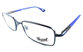 2414-v Persol New 1057 55mm Gunmetal Rectangular Mens Eyeglasses Frame