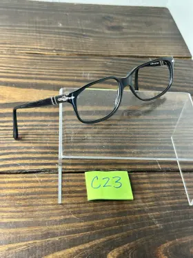 57-15-140 Persol 2577-s 95/31 Mens Matte Black Full Rim Square Eyeglasses Frame