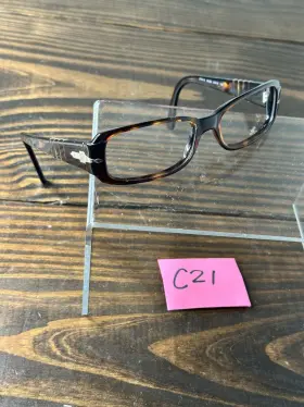 2724-s Persol 24/33 Womens Tortoise Brown Full Rim Rectangular Eyeglasses Frame