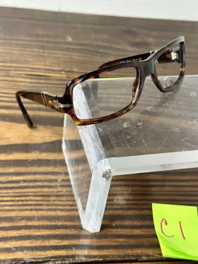 2758-s Persol 24/31 Unisex Tortoise Brown Full Rim Rectangular Eyeglasses Frame