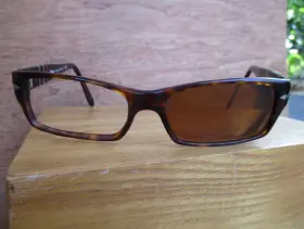 2857 Persol V 24 Tortoise Authentic Sunglasses Eyeglasses Frames 54 16 140