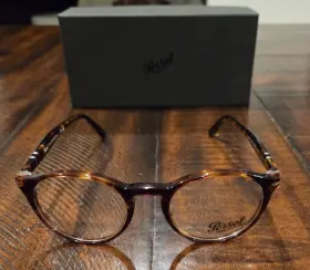 Po3092-v Persol 9015 Havana Eyeglasses Frames 48-19 145 Made In Italy