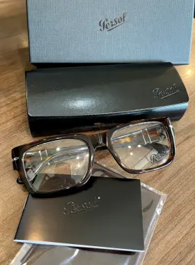 Po3315v Persol New Authentic 24 55mm Havana Tortoise Eyeglasses Frame Italy