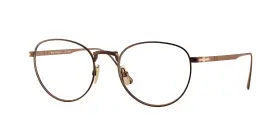 Po5002vt-8003 Persol Po5002vt 8003 Titanium Phantos Bronze Demo Lens 51 Mm Mens Eyeglasses