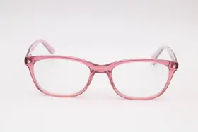 48-16-125 Pez P12002 125 Pink Rectangle Eyeglasses Frames