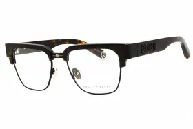 Vpp113m0531 Philipp Plein Vpp113m 0531 Eyeglasses Black Frame 53mm