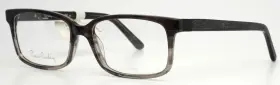 54-17-145 Pierre Cardin Pc606 0dr8 Smoke Crystal Mens Rectangle Eyeglasses B 37