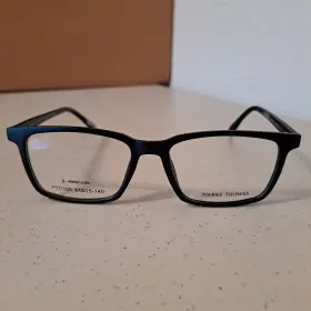 Ptc100 Pierre Thomas Eyeglass Frames Black Square Japan Only I-32