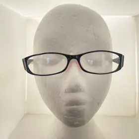 54-16-140 Pink 5774 #5774 Envision Rectangular And Black Eyeglass Frames Only