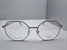 Ss-399 Pink Success 52/18 146 Rose Gold Women S Eyeglass Frames 2150