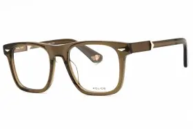 Vpll72 Police 190605482148 090y Eyeglasses Brown Frame 52mm