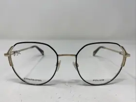 51-19-135 Police Sunset Vplf26 2 Col.0301 Black/gold Eyeglasses Frame Cd11