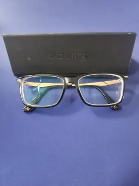 Col.0700 Police Vpl986k Mens Frames Black/gold 145