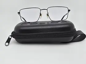 56-17-145 Police Vpll26k Col.0530 Gloss Black Titanium Eyeglasses Frame With Case