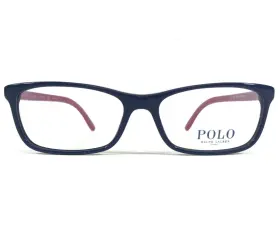52-15-145 Polo Ralph Lauren 053672381849 Eyeglasses Frames Ph 2131 5515 Blue Pink Rectangular
