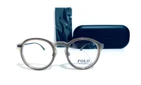 48-21-145 Polo Ralph Lauren 053672898798 Ph 2188 5697 Clear Beige Round Rx Eyeglasses With Case