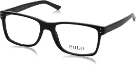 Ph2057 Polo Ralph Lauren 713132319611 5001 55mm Glasses In Shiny Black