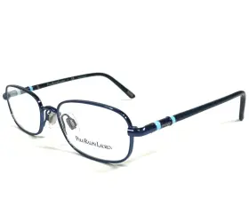 45-15-125 Polo Ralph Lauren 8031-122 Kids Eyeglasses Frames 8031 122 Shiny Blue Striped
