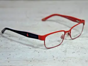 45-15-125 Polo Ralph Lauren 8036-9369 8036 9369 Red White Blue Eyeglasses Frame
