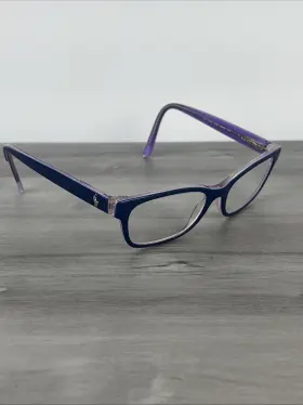 45-15-130 Polo Ralph Lauren 8532 5709 Blue/violet Full Rim Eyeglasses Frames