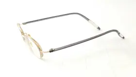 47-18-135 Polo Ralph Lauren P-3095 Gray Gold Half Ring Ultralight Frames