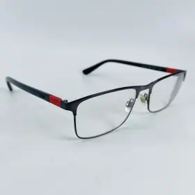 Ph1190-9303 Polo Ralph Lauren Ph 1190 9157 Matte Black And Gunmetal Red Lens 56 Mm Eyeglasses