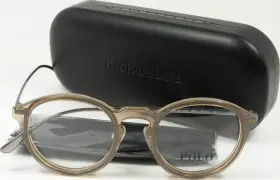48-21-145 Polo Ralph Lauren Ph2188 Ph 2188 5697 Tan Transparent Gunmetal Eyeglasses New