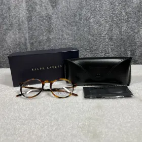 Ph2260 Polo Ralph Lauren Eyeglasses Frame Men Round 6089 Shiny Red Havana New