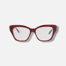 54-18-140 Pomellato 196629849844 Womens Pm0120o Red Cat Eye Glasses Frames