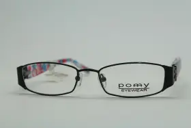 Pomy-386 Pomy Eyewear New Prescription Grade Eyeglass Frame 50/17/135 Woman Clear Len #70