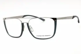 P8388c Porsche P8388 C Eyeglasses Light Gunmetal Blue Frame 57mm