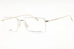 P875057b Porsche P8750 57b Eyeglasses Gold Frame 57mm