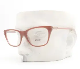 51-17-140 Prada 01y-1o1 Vpr 05y Eyeglasses Glasses Alabaster Pink