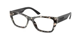0pr-11yv Prada New 11yv Eyeglasses Uao1o1 Havana 100% Authentic