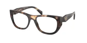 0pr-a18vf Prada New A18vf Eyeglasses 14p1o1 Tortoise 100% Authentic
