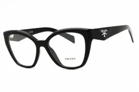 20zv16k1o1 Prada Pr 20zv 16k1o1 Eyeglasses Black Frame 52mm