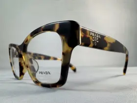 54-16-140...italy Prada 22s-f Eyeglasses Frame Havana Vpr 7so-101